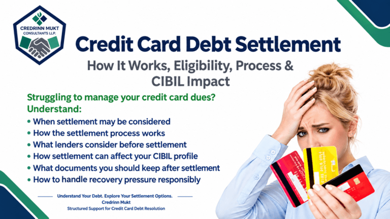 Credit Card Debt Settlement: Reduce Outstanding Dues | Credrinn Mukt
